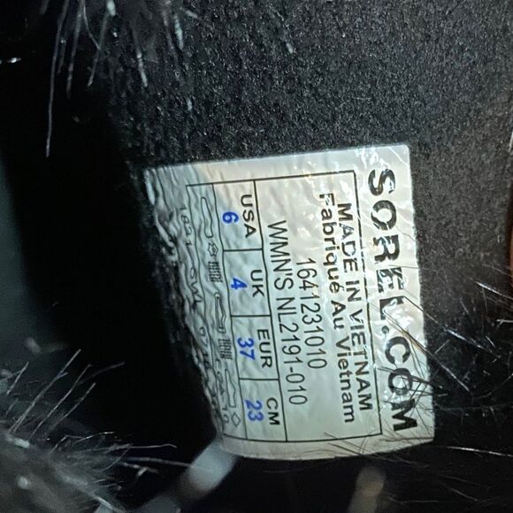 Sorel Tolfino Black Quilted Pink Faux Fur Waterproof Snow Winter Tall Boot 6 - Picture 8 of 14